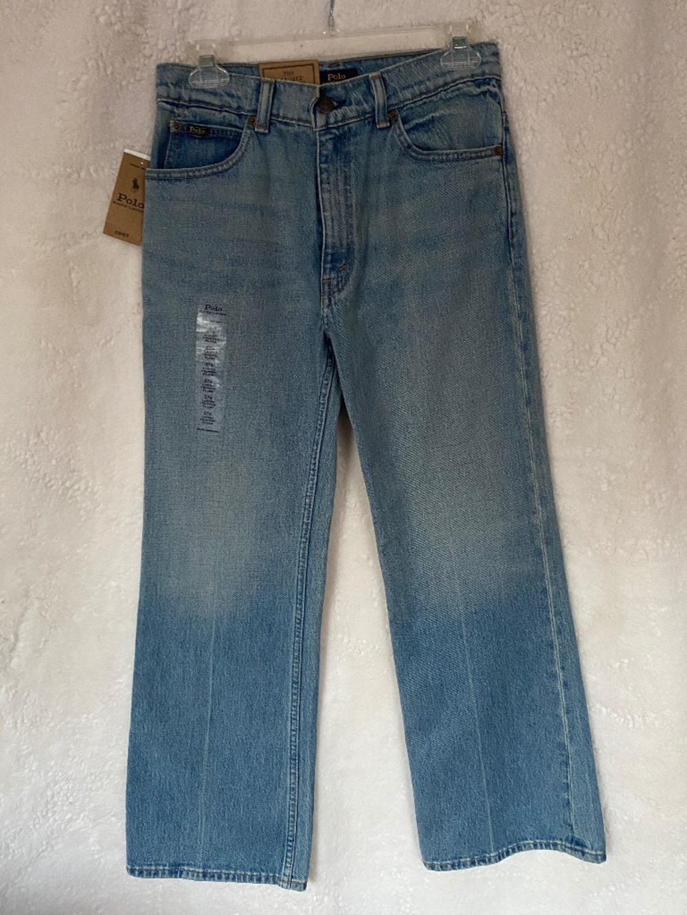 Polo Ralph Lauren - Laight Cropped Flare Jeans - Blue, Size 27 (NWT)